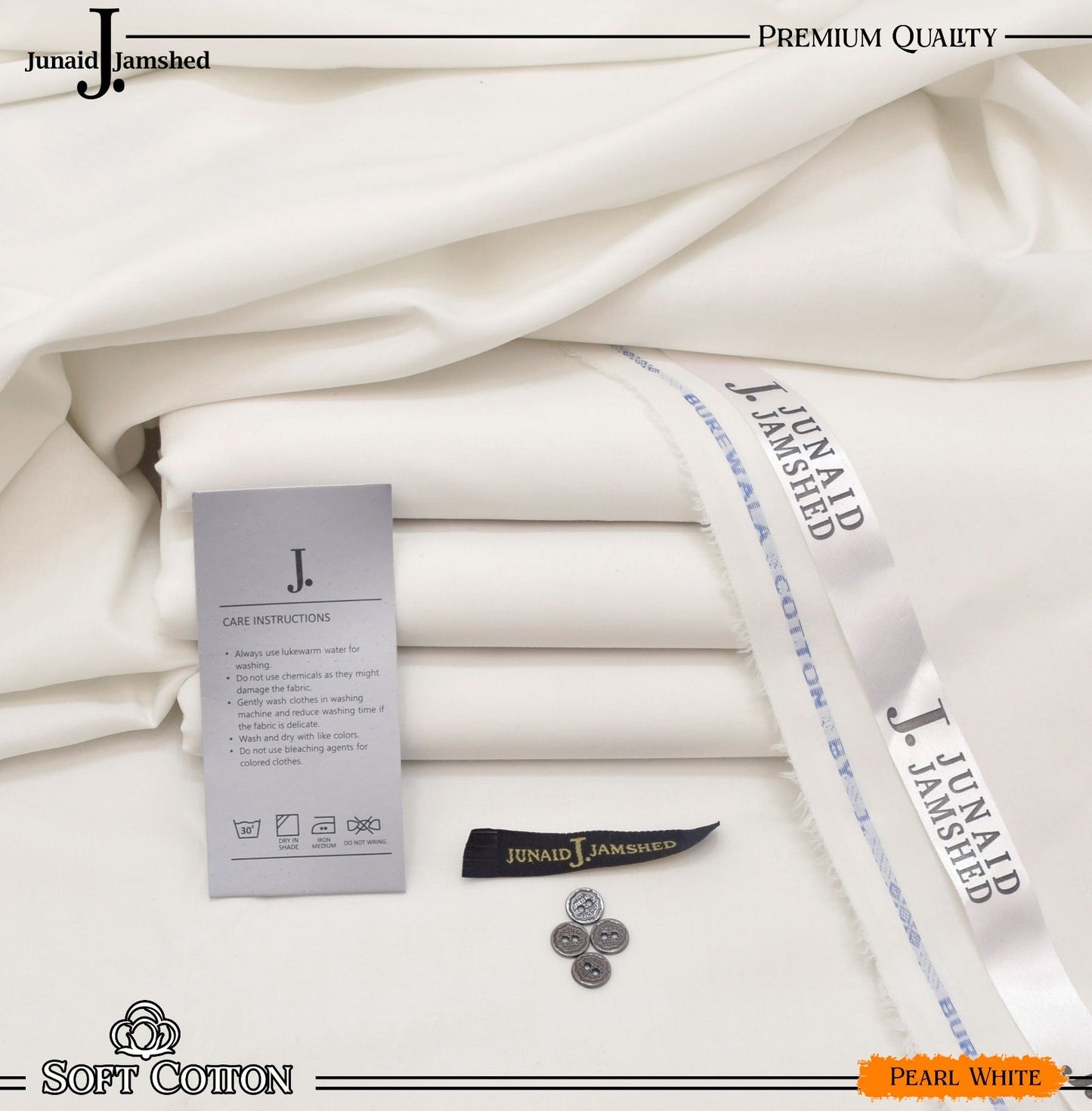 J. SOFT COTTON + SAPPHIRE MAN (Self Rod Cotton in semi stiff finish) BOX PACKING