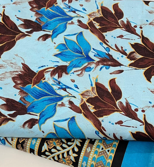 2 Piece Printed Summer Cotton